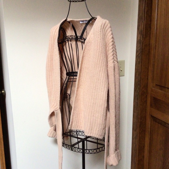 Zara Wrap tie sweater, New, Small - Picture 6 of 8